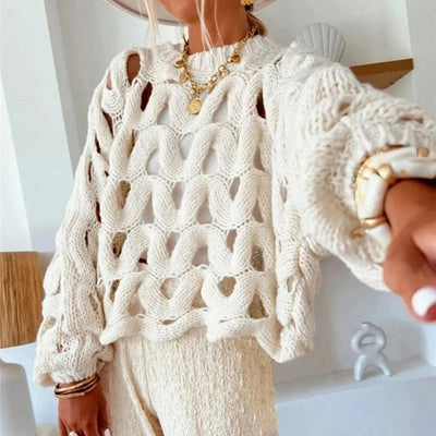 VIVILY | Lässiger Strickpullover