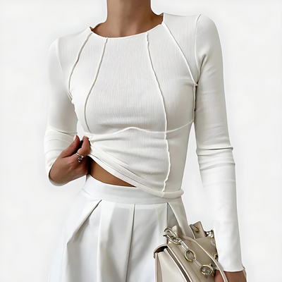 Lena™ | Bequemer Langarm-Top
