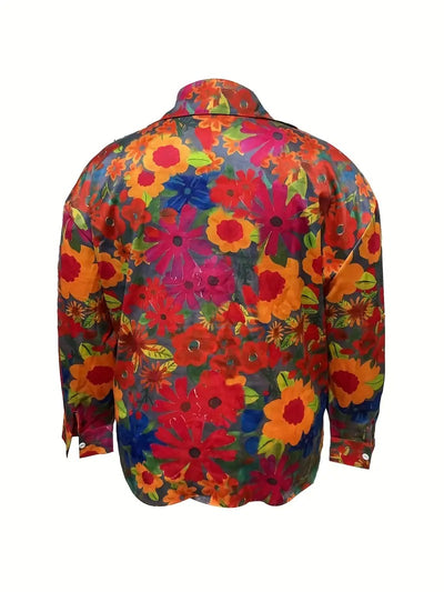 Frieda™ | Bluse mit farbenfrohem Design