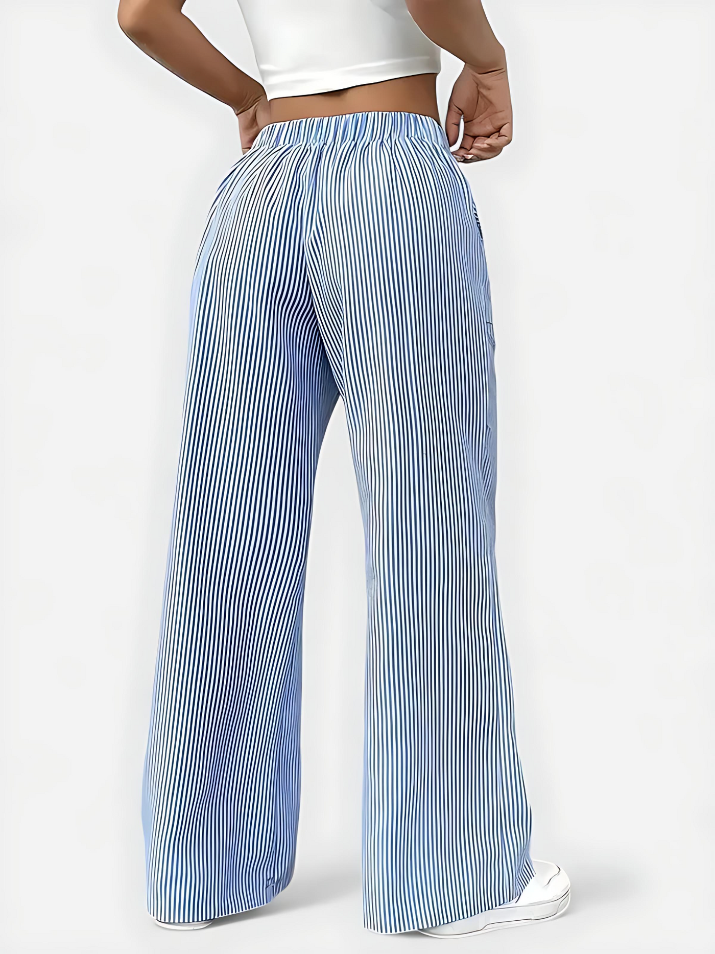 Isabelle™ – Bequeme Weite Hose mit Eleganten Details