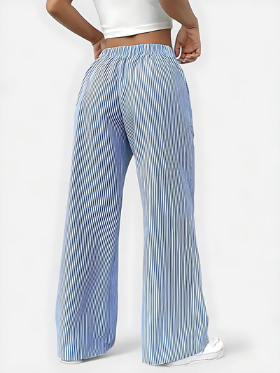 Isabelle™ – Bequeme Weite Hose mit Eleganten Details