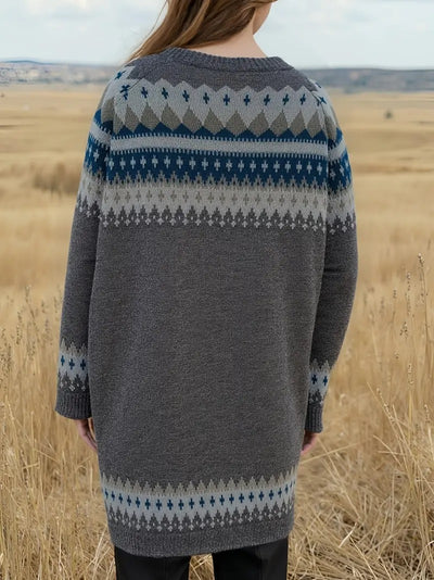 Hannelore | Island Pullover aus echter Wolle
