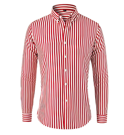 Lukas™ – Gestreiftes Herrenhemd | Smart & Selbstbewusst