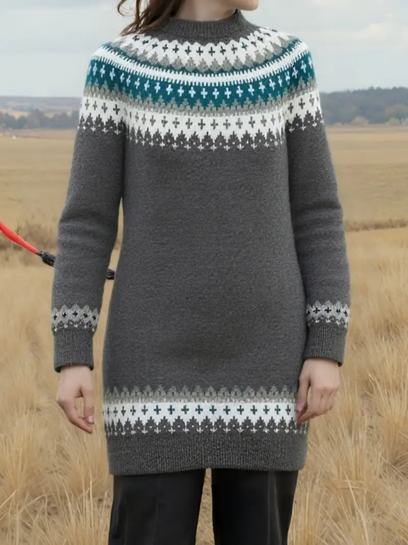 Hannelore | Island Pullover aus echter Wolle