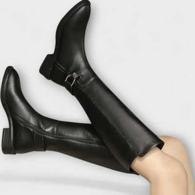 VIVILY | Lederstiefel bis zum Oberschenkel