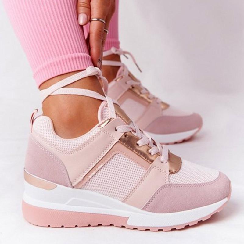 VIVILY | Stylische Sneakers mit Hohem Absatz