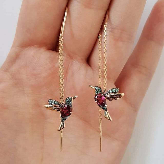 VIVILY | Elegante Ohrringe aus Emaille und Kristallen