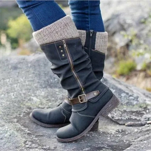 VIVILY | Elegante Stiefel mit schmaler Passform