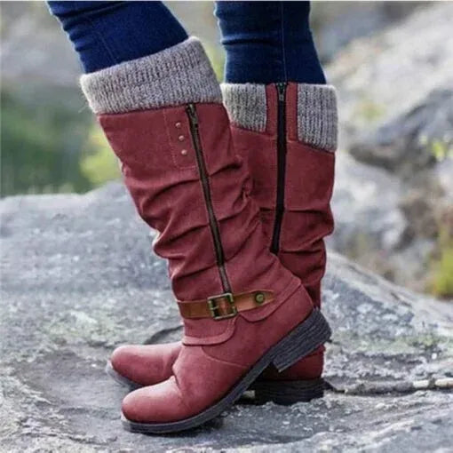 VIVILY | Elegante Stiefel mit schmaler Passform