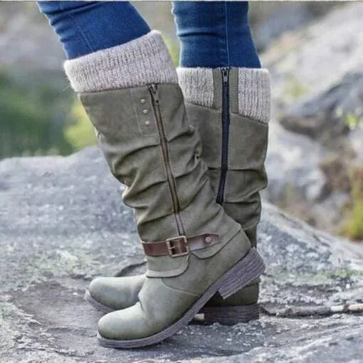 VIVILY | Elegante Stiefel mit schmaler Passform
