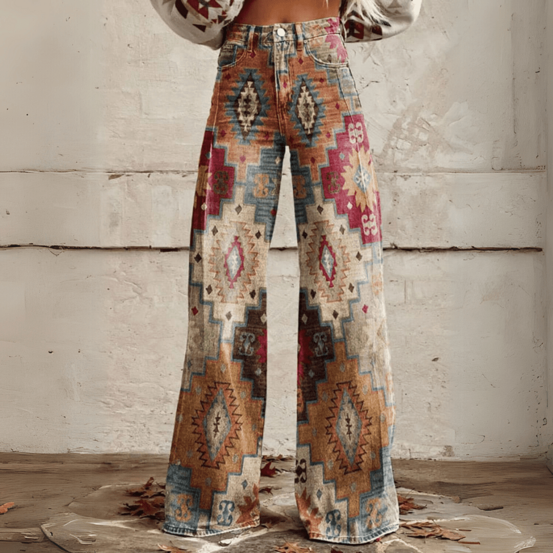 VIVILY | Vintage Boho Hosen