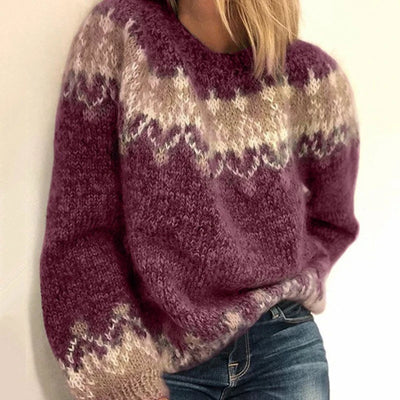 VIVILY | Eleganter Strickpullover – Bequeme Passform