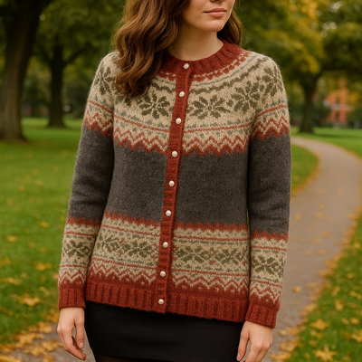 VIVILY | Eleganter Cardigan mit Slim Fit